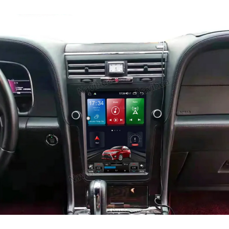 Autoradio Tesla 12.1", Android 10.0, Bluetooth, Wifi, Carplay, GPS - Lincoln Navigator De 2005 - 2009