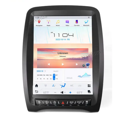 Autoradio écran 12.1", Android 9.0, Bluetooth, Wifi, Carplay, GPS - Dodge Durango De 2011 - 2015