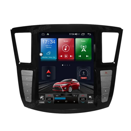 Autoradio écran 12.1", Android 10.0, Bluetooth, Wifi, Carplay, GPS - Infiniti QX60 De 2014 - 2019