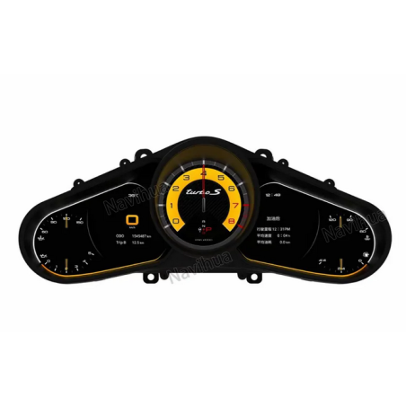 Cockpit Virtuel Compteur de vitesse 12.3" Pour Porsche Cayenne De 2011 - 2017