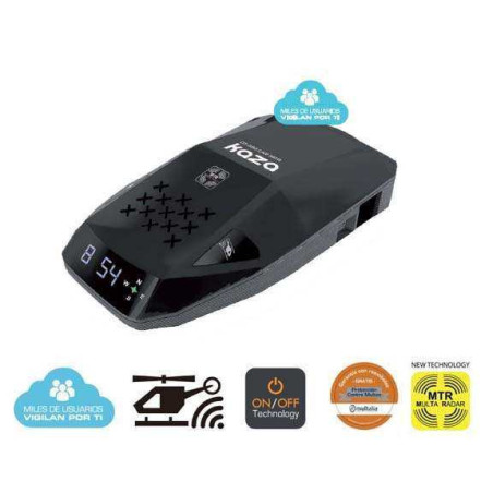 Détecteur De Radar Kaza DT 390 LIVE MTR