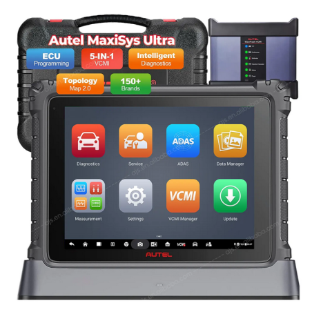 Autel Maxisys Ultra 12.9" Android 7.0 ECU Programmation 5in1 VCMI Oscilloscope