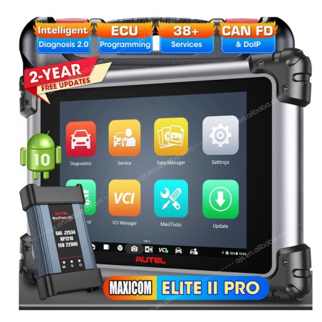 Autel MaxiSYS Elite II PRO 9.7" Android 10.0 Machine de programmation professionnel Et outils de diagnostic de véhicule
