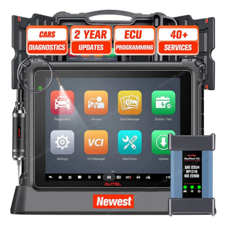 Autel MaxiCOM Ultra 12.9" Android 7.0 Lite Intelligent Diagnostic Tool Scanner 40 + Services Programmation et codage.