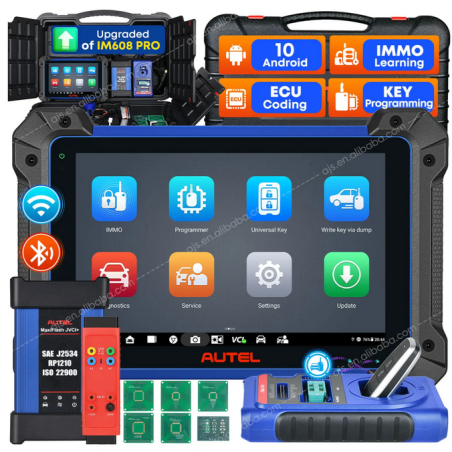 Autel MaxiIM IM608S II Programmeur de clés de voitures + Outil de diagnostic de véhicule obd2 avec mise à jour de 2 ans