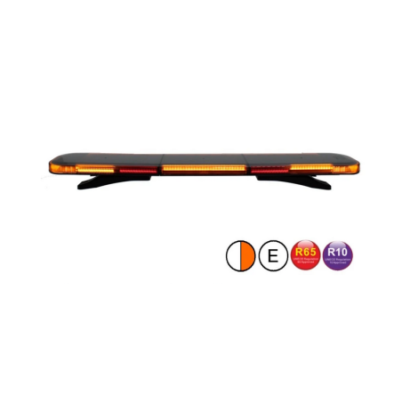Rampe de Gyrophare à LED ECE R65 de 1200mm Avec Répétiteur Arrière Et Stop en 12V / 24V