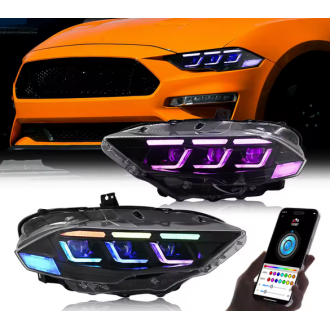 Phares Avant Light Bar Full Led + Clignotant Séquentiel -...