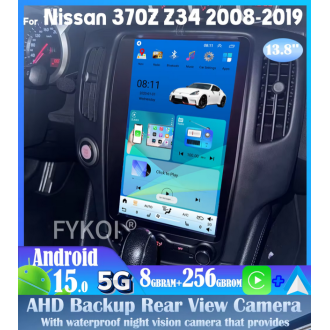 Autoradio Tesla 13.8", Android 15.0, 64Go, Bluetooth,...