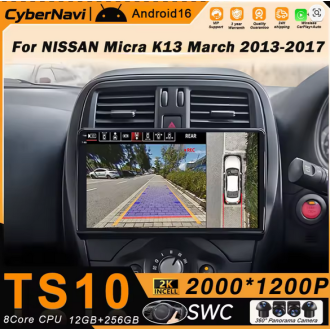 Autoradio 12.0" Android 9.0, 8Gb + 256 Gb, Bluetooth,...