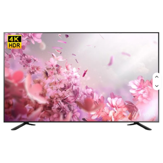 Téléviseur intelligent LED 4K de 55 pouces avec système...