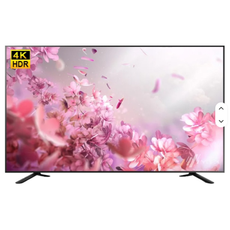 Téléviseur intelligent LED 4K de 55 pouces avec système d'exploitation Android