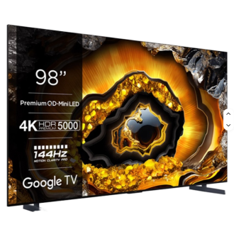 Téléviseur TCL intelligent QLED 4K De 98 Pouces Android