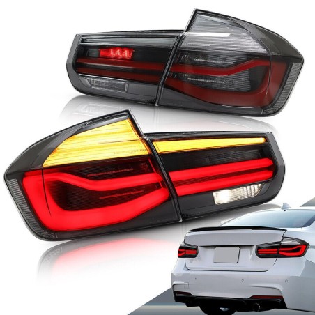 Feux Arrières Light Bar + Clignotant Light Bar Séquentiel - BMW Série 3 F30/F35//F80 De 2013 - 2018