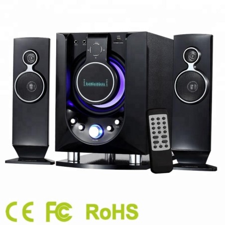 Haut-parleurs Bluetooth Musee  2.1 HD Avec caisson de basses