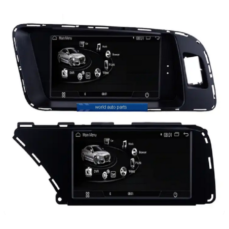 Autoradio Android 9, Navigation GPS, with SWC Carplay - Audi  A4 A5 Q3 De 2009 - 2018
