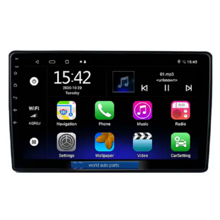 Autoradio 10.1", Android 13, HD écran tactile GPS - VW Caddy De 2009