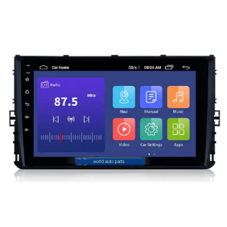 OEM Autoradio 9", Android 10, HD écran tactile GPS - VW...
