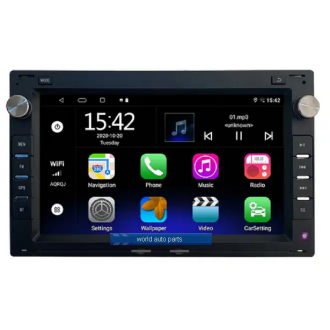 Autoradio 7", Android 13, HD écran tactile GPS, Carplay -...