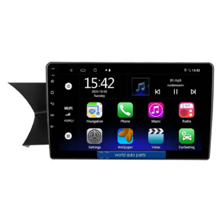 Autoradio 9", Android 13, HD, Carplay, DSP GPS - Mercedes Classe C De 2011 - 2015