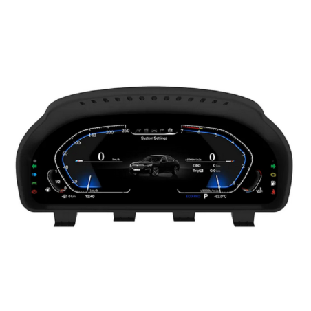 Cockpit Virtuel Compteur de vitesse d'affichage Pour BMW X5 E70 / X6 E71 F15 F16 De 2007 - 2017
