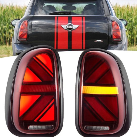 Feux Arrières Light Bar Animé + Clignotant Séquentiel - Mini Cooper Countryman R60 De 2010 - 2016