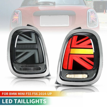 Feux Arrières Light Bar + Clignotant Séquentiel - Mini Cooper F55 F56 F57 De 2014 - 2020