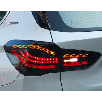 Feux Arrières Light Bar Rouge + Clignotant Light Bar...