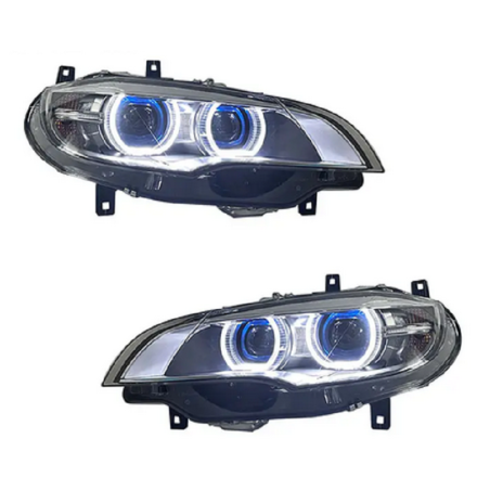 Phares Avant Light Bar + Full Led - BMW Série X6 E71 De 2008 -2014