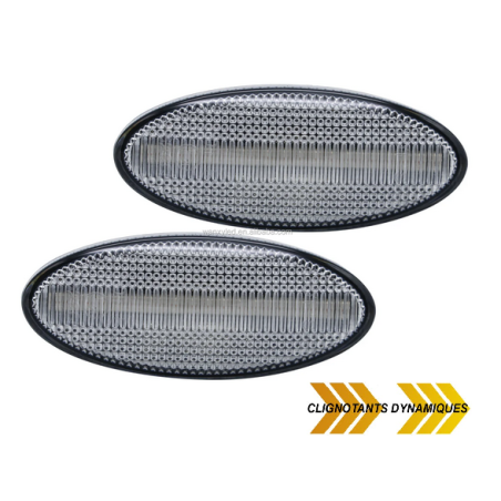 Répétiteurs Latéraux Séquentiel Clair Pour Opel Vectra De 1995 - 2003