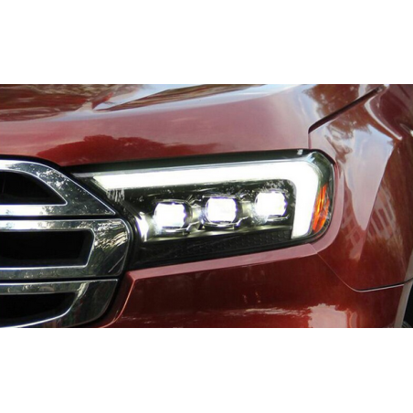 Phares Avant Light Bar Full Led + Clignotant Séquentiel - Ford Ranger De 2016 - 2021