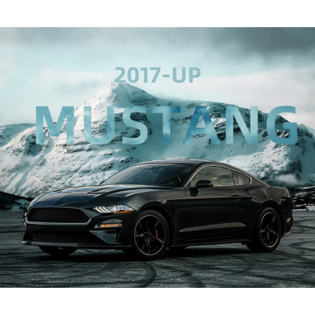 Phares Avant Light Bar Full Led RGB + Clignotant Séquentiel - Ford Mustang De 2017 - 2022