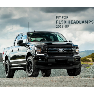 Phares Avant Light Bar Full Led Noir + Clignotant...