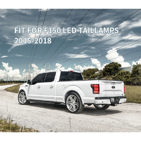 Feux Arrières Light Bar + Clignotant à Led - Ford F150 De 2015 - 2019