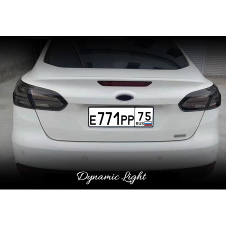 Feux Arrières Light Bar + Clignotant Séquentiel - Ford Focus Berline De 2015 - 2018