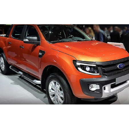 Phares Avant Light Bar Full Led + Clignotant Séquentiel - Ford Ranger De 2012 - 2014