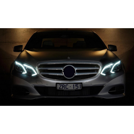 Phares Avant En Full Led + Clignotant à Led - Mercedes Classe E W212 De 2009 - 2013
