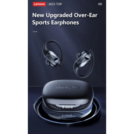 Écouteur De Téléphone Sans FilsProfessionnel Et Affichage à Led Pour Bluetooth 5.3 TWS LP75