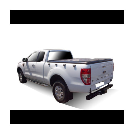 Couvre Benne Rigide En Aluminium Gris Super Cab - Ford Ranger De 2012 - 2021
