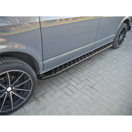 Marche Pied Plat En Aluminium NSSB - Dodge Ram 1500 Crew Cab De 2019 - 2024