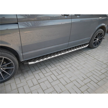 Marche Pied Plat En Aluminium NSSC - Dodge Ram 1500 Crew Cab De 2019 - 2024
