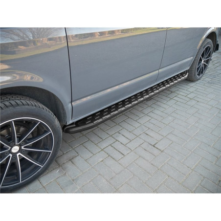 Marche Pied Plat En Aluminium NSSB - Dodge Ram 1500 Quad Cab De 2019 - 2024