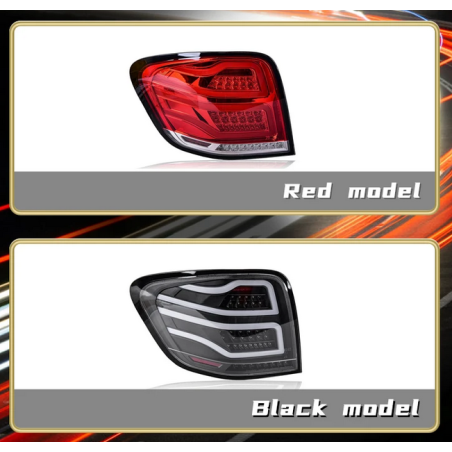 Feux Arrières En Full Led + Clignotant à Led - Mercedes Classe ML W164 De 2005 - 2012