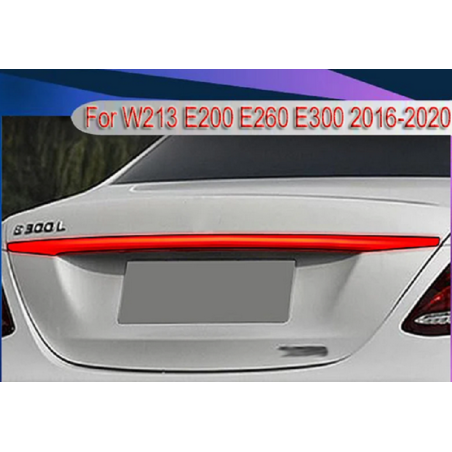 Feux Arrières De Coffre En Light Bar + Clignotant Séquentiel - Mercedes Classe E W213 De 2016 - 2020
