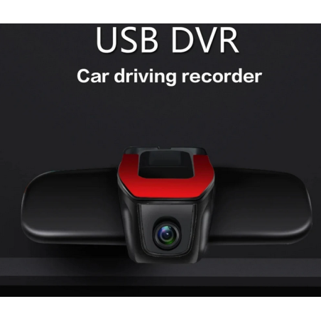 Dashcam Auto Caméra En 1080P Avec Vision De Nuit Et Wifi